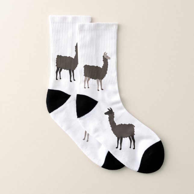 Calcetines de la llama (Par)