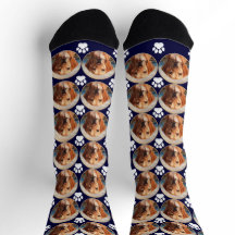 calcetines de la marina personalizado con la tira 