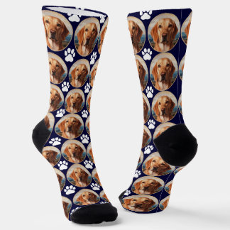 calcetines de la marina personalizado con la tira