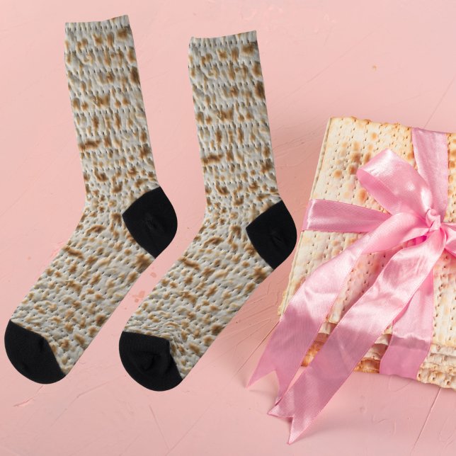 Calcetines de la Pascua de Cute Funny Matzah (Subido por el creador)