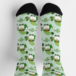 Calcetines de la suerte del día de San Patricio