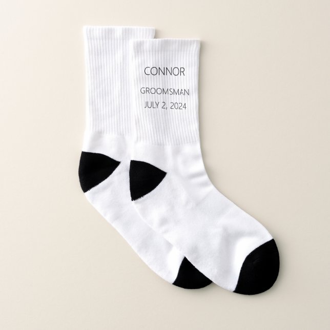 Calcetines de la tripulación boda (Par)