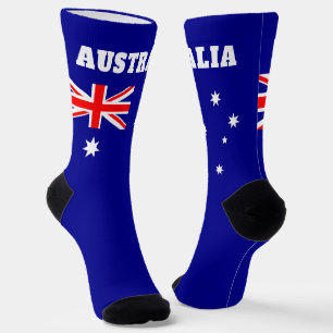 calcetines de la tripulación con bandera de Austra