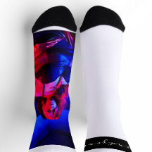 Calcetines de la tripulación de Bandzonbrii