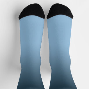 Calcetines de la tripulación de embrión azul