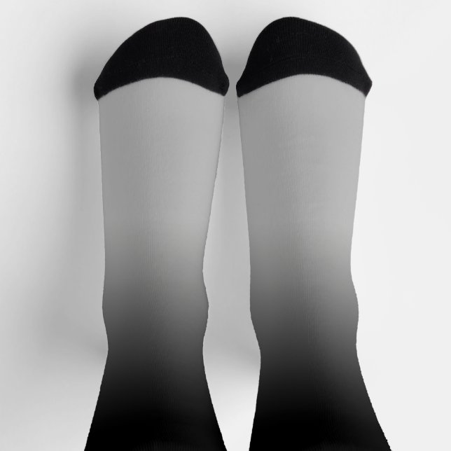 Calcetines de la tripulación de embrión negro grad (Arriba)