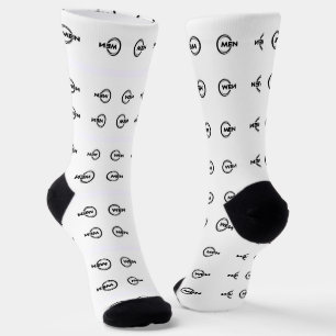 calcetines de la tripulación de hombres