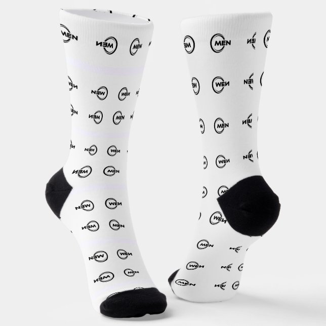 calcetines de la tripulación de hombres (Angular)