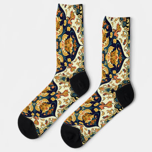 Calcetines de la tripulación de patrón persa
