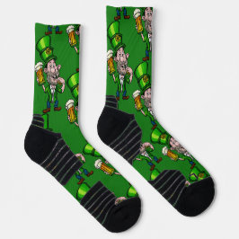 Calcetines de la tripulación de San Patricio