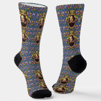 Calcetines de la tripulación de Shakespeare