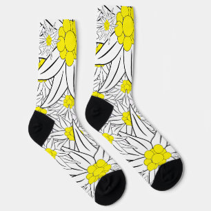 Calcetines de la tripulación del patrón Edelweiss 