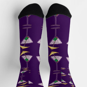 Calcetines de la tripulación Fiesta Martini