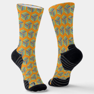 Calcetines de la tripulación inspirados en el géne