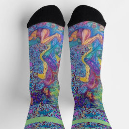 Calcetines de la tripulación masculina, calcetines