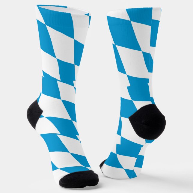 Calcetines de la tripulación masculina con bandera (Angular)