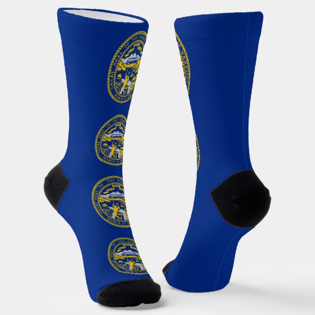 Calcetines de la tripulación masculinos con bander (Angular)