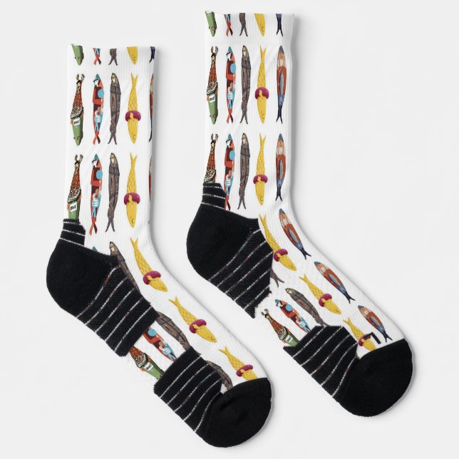 Calcetines de la tripulación portuguesa (Derecha)