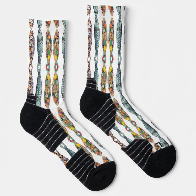 Calcetines de la tripulación portuguesa (Derecha)