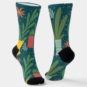 Calcetines de las tripulaciones de las plantas