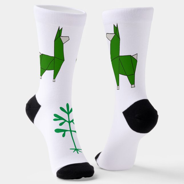 Calcetines de Llama en verde, toma 2 (Angular)