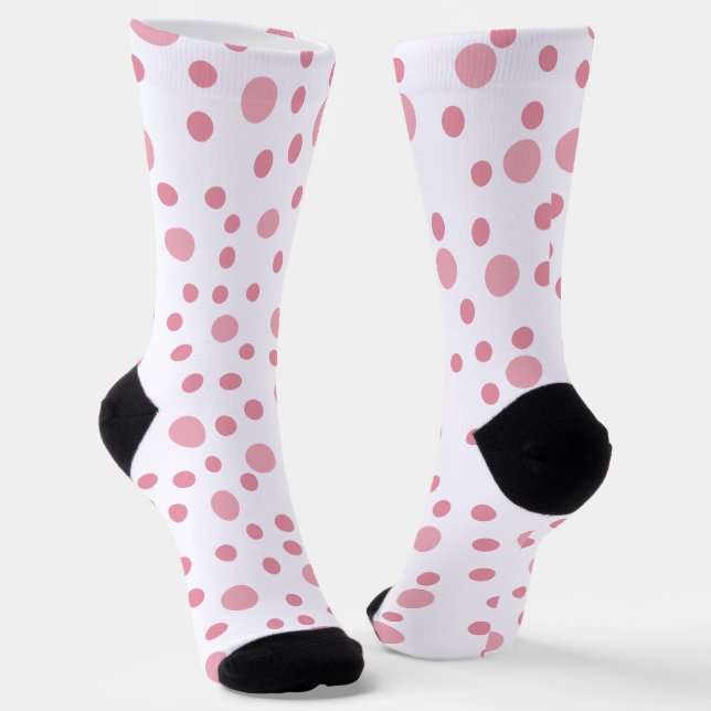 Calcetines de lunares rosados (Angular)