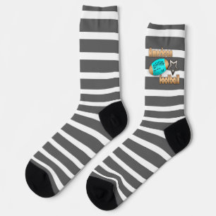 Calcetines de moda fútbol americano de colores