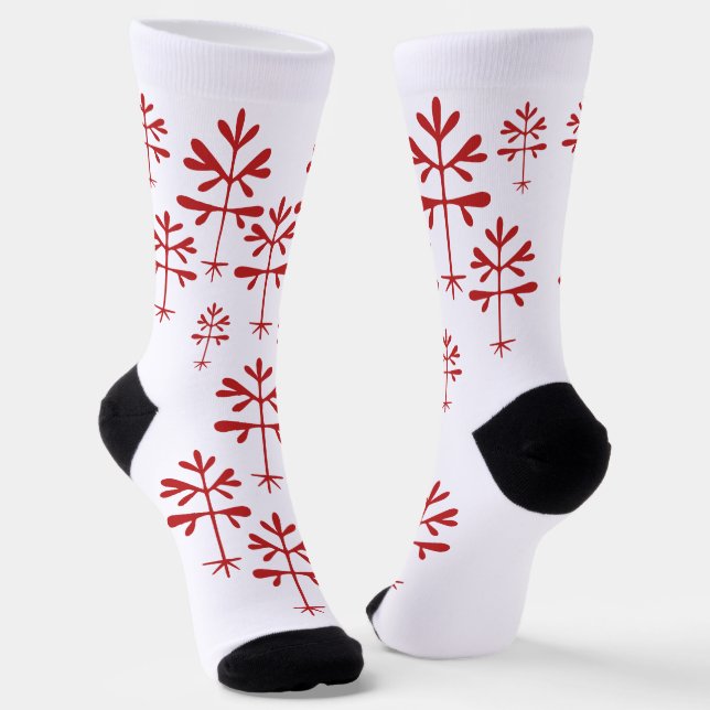 Calcetines de muestreo rojos (Angular)