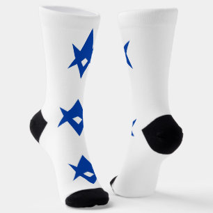 Calcetines de mujer con la bandera de la ciudad de