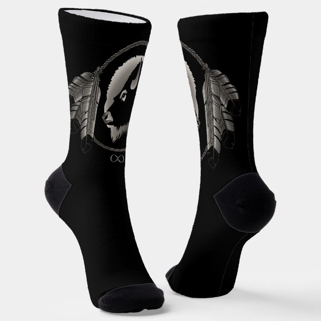 Calcetines de Naciones Metis Socks Calcetines Búfa (Angular)