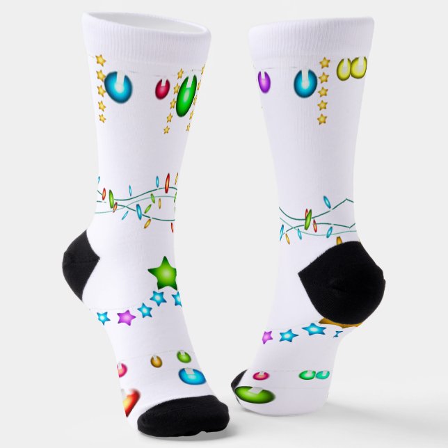 Calcetines de Navidad - Calcetines de tripulación (Angular)