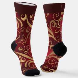 Calcetines de Navidad Coloridos con Nombre