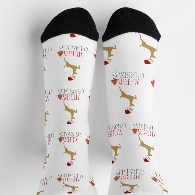 Calcetines de Navidad Modernos (Arriba)