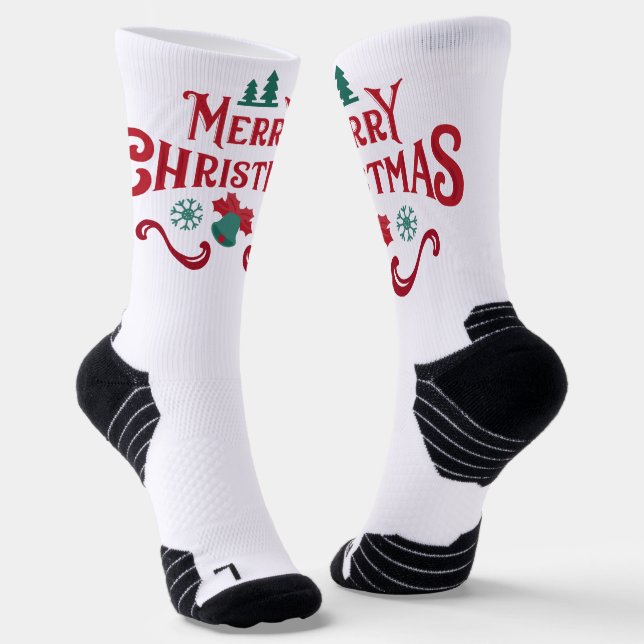 Calcetines de Navidad para tripulación (Angular)