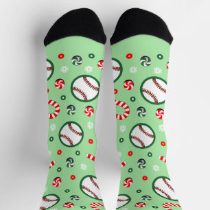 Calcetines de Navidad Regalos de béisbol