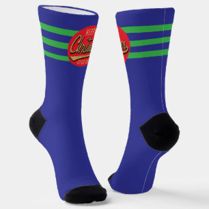 Calcetines de Navidad Retro