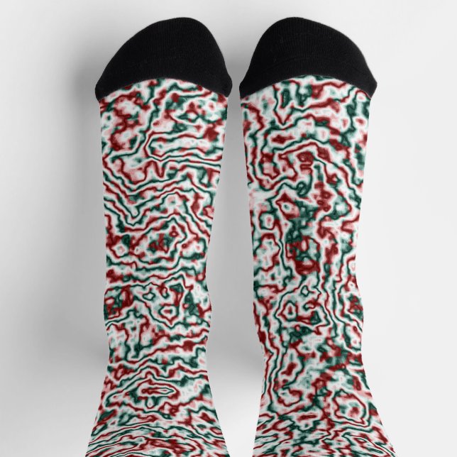 Calcetines de Navidades Trippy (Arriba)