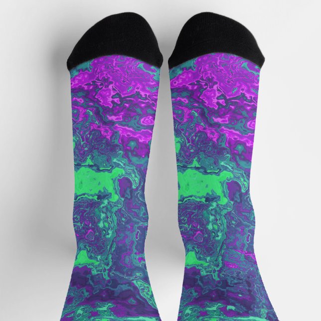 Calcetines de neón desangrados (Arriba)