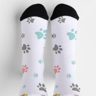 Calcetines de patas de gato