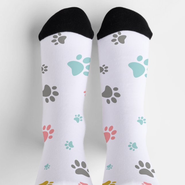 Calcetines de patas de gato  (Arriba)