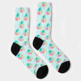Calcetines de patrón de partículas