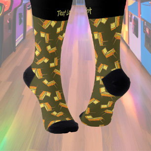 Calcetines de patrón de pinball