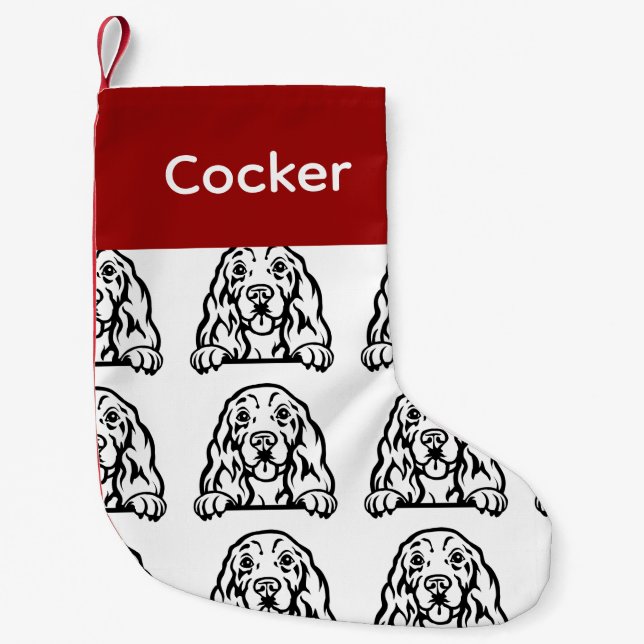 Calcetines de perro de Cocker Spaniel Socks de per (Anverso)
