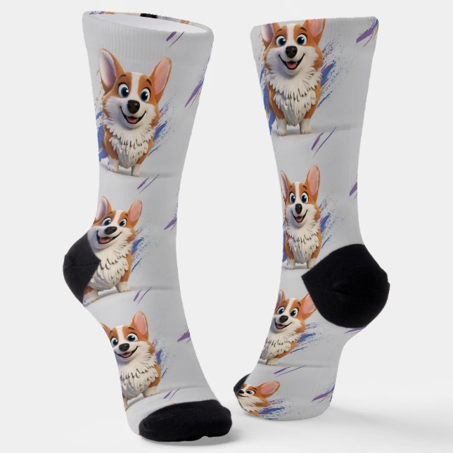 Calcetines de perro de Corgi (Angular)
