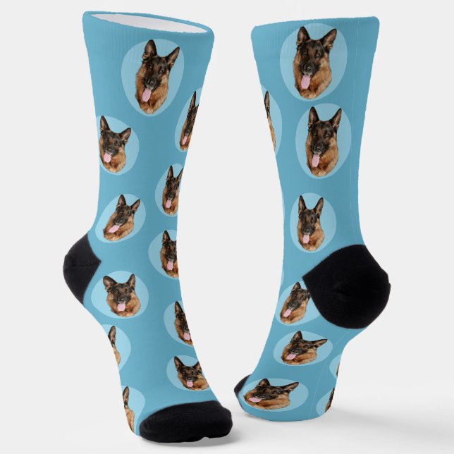 Calcetines de perro y gato faciales | Socks fotogr (Angular)