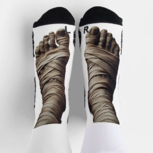 Calcetines de Pies de Momia — Divertidos