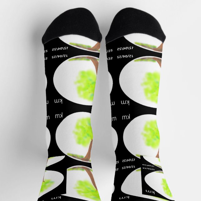 calcetines de pintura de árbol km (Arriba)