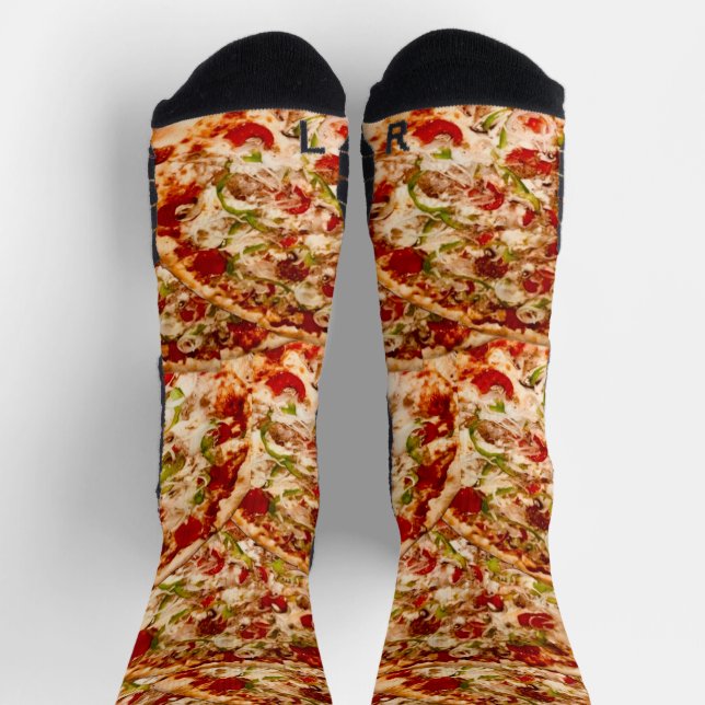 calcetines de pizza (Arriba)