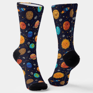 Calcetines de planeta felices #2