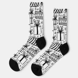 calcetines de regalo de Navidad
